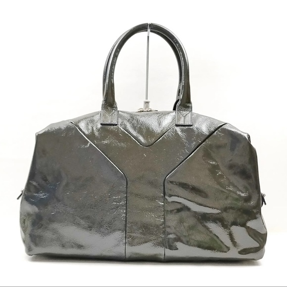 Yves Saint Laurent Bags Yves Saint Laurent Hand Bag Black Enamel